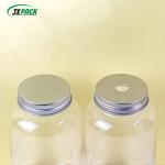 Screen Printing Round Round Milk Tea Plastic Bottle Customized Size