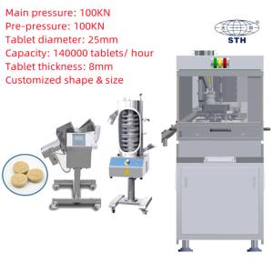 Quality Stainless Steel Turret 26 Stations Rotary Tablet Press Machine wholesale