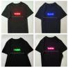 Buy cheap change message by customer Led neutral advertising led tshirt for men and women from wholesalers