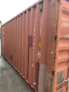 Quality 20GP Weathering Steel Used Marine Containers For Storage wholesale