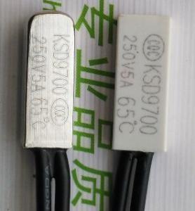 Quality BW9700 75C motor thermal fuse thermal protector 250V/5A-30A UL VDE RoHS wholesale