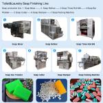2000KG Weight Laundry Bath Bar Solid Soap Making Machine Production Line