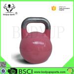 Steel Kettle Gym Equipment , 36 Kg Kettlebell For Sports Competition