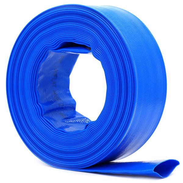 2 Inch by 100-Feet- General Purpose Reinforced PVC Lay-Flat Discharge and