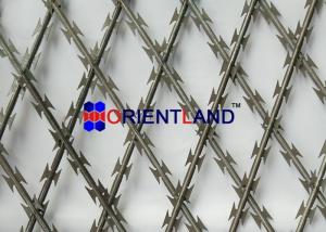 Quality 75 × 150mm High Security Welded Razor Mesh Fence wholesale