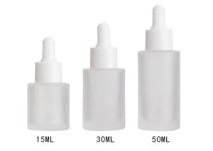 Quality White Lids Cosmetic Dropper Bottler Antiskid Bottom Fragrance Oil Bottle wholesale