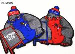 Iron - On Clothing Embroidery Back Patches Twill Fabric Laser - Cut Border