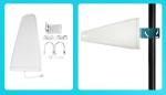 698MHz-2700MHz 11dBi high gain outdoor directional donor Log Periodic Yagi