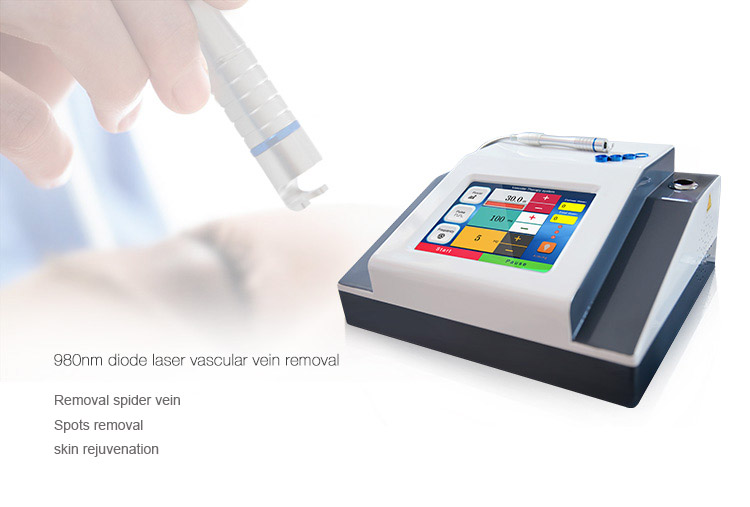 Spider Vein Removal Vascular Removal 980Nm Diode Laser Machine For Spa Salon Use Equipment