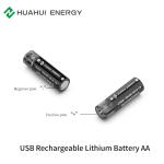 14x50.2mm USB Rechargeable Battery with Overdischarge Protection