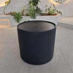 Outdoor GRC Concrete Table Sets Furniture Cold And Heat Resistant