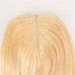 613 Blonde Female Women'S Toupee Wigs 5x5 5x7 Swiss Lace Front Toppers Brazilian