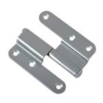 Multifunctional Wooden Cabinet Door Hinges Zinc Finished Chrome Yellow Brown