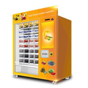 Quality 22 Inch Touch Screen Frozen Food Vending Machine For Outdoor 120W wholesale