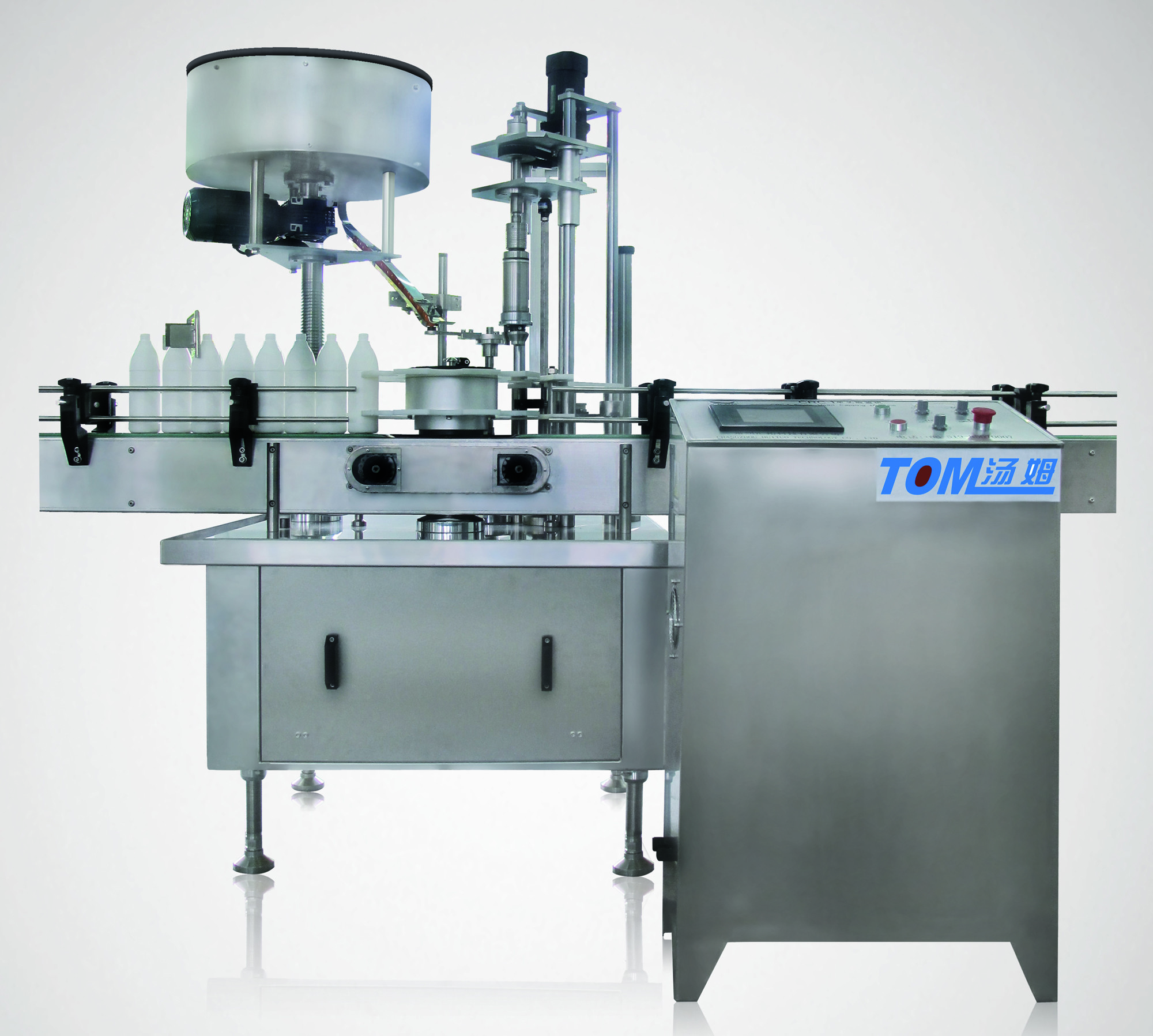 1200BPH Single Head 1L Automatic Capping Machine Stainless Steel 304