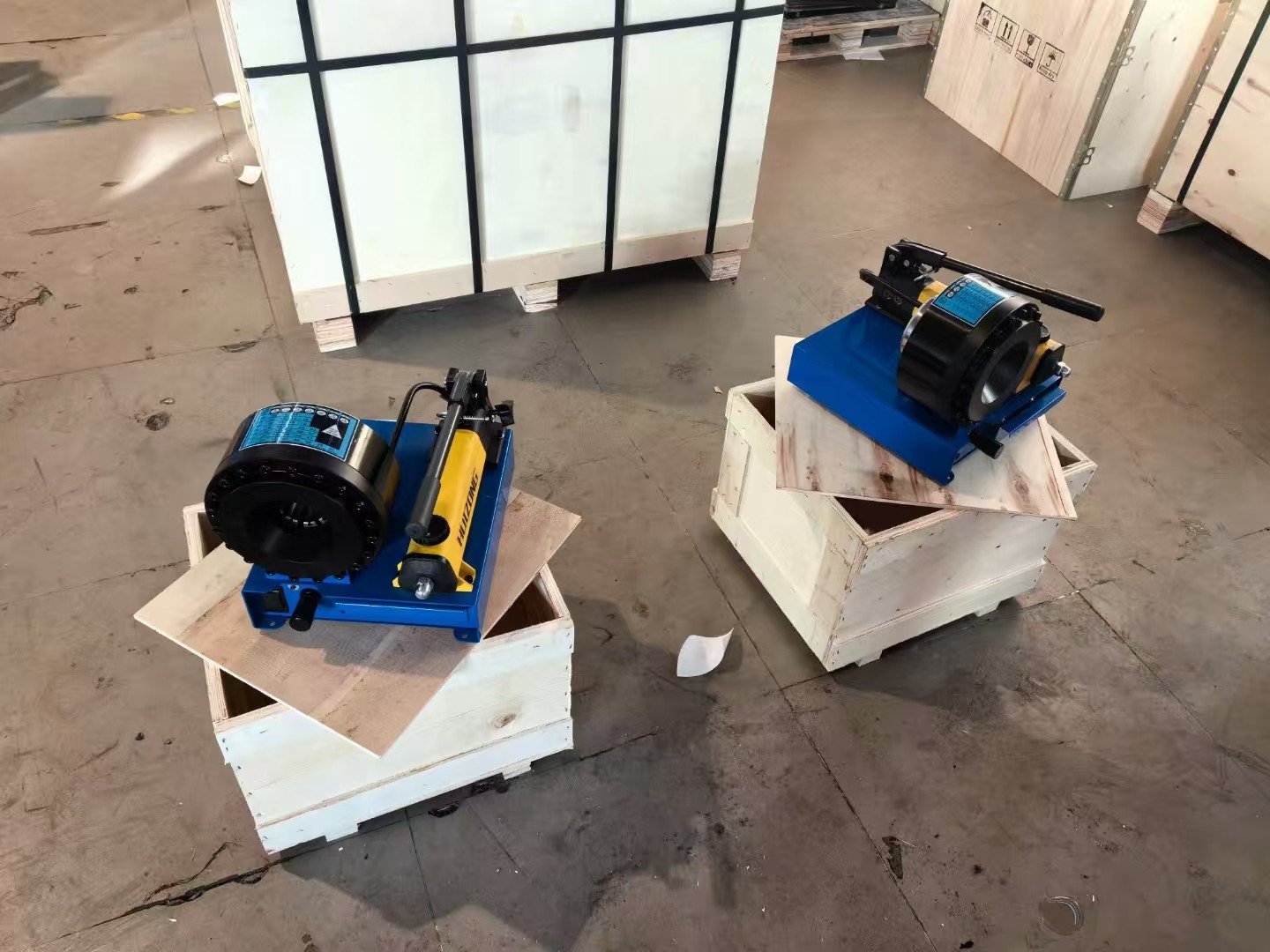 7 Dies New Model 6 To 25mm Without Electric 1" Manual Hose Crimping Machine For Fast Crimping Speed 10pcs/h