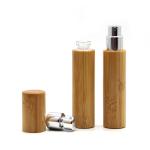 Travel Aromatherapy Aroma Oil 10ml Bamboo Spray Perfume Bottle With Screw Spray