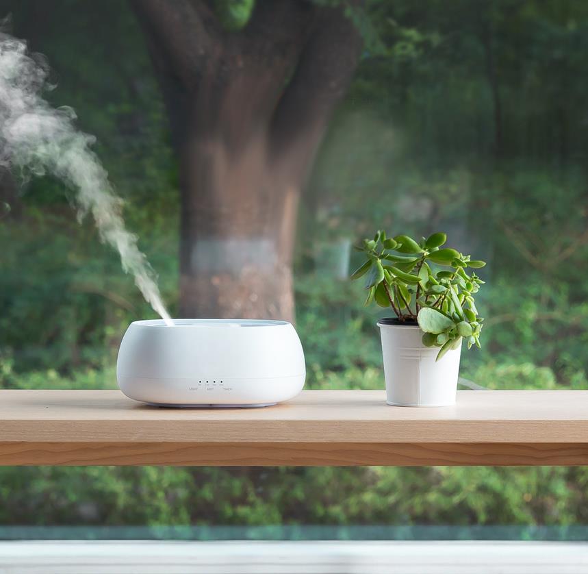 HOMEFISH Electric Aroma Diffuser 500ml Ultrasonic Humidifier OEM ODM