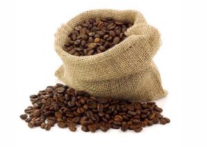 Quality Multipurpose Burlap Drawstring Bag , Antiwear Jute Bags For Coffee Beans wholesale