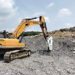KS5600 Side Type Hydraulic Breaker Machine 205mm Chisel Diameter