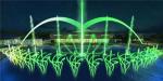 Charming Lamps Round Dancing Musical Fountain 380V 220V 50HZ