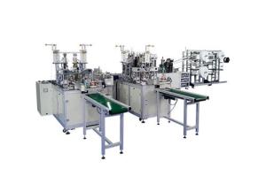 Quality 11.5KW 100 Pcs / Min Face Mask Making Machine Precise For Nonwoven Mask wholesale