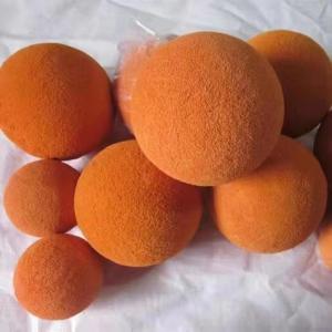 Quality High Quality Concrete Pump Tube Standard Cleaning Rubber Sponge Balls wholesale
