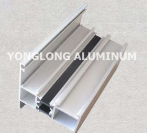 Quality Spray Powder Coated Aluminum Curtain Wall Profile Length Customized wholesale