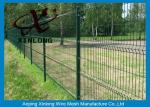 Dark Green 3D Wire Mesh Fence Powder Sprayed Coating Valuable