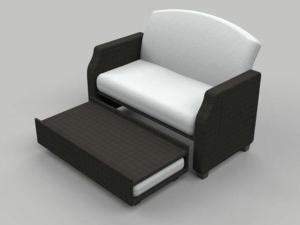Quality outdoor wicker sofa wholesale