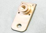 Brass High Precision Machined Parts Shaft Support Block Long Lifespan