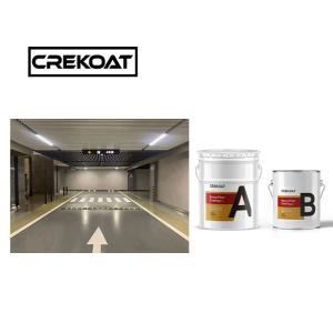 Quality Crekoat Solvent Based Industrial Epoxy Floor Coating For Domestic Flooring wholesale