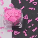 15mm Sandbeach Mixed Glitter Watermelon Patterns Powder Material Baby Style