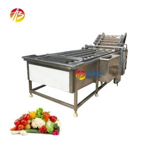 Quality Manufacturing Plant 304 Stainless Steel Fruit And Vegetable Washing Machine wholesale