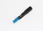 Quick Assembly Fiber Optic Lc Connector / Optical Fibre Cable Connectors
