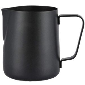 Quality Black Coffee Maker Accessories High End Sharp Spout Milk Pitcher wholesale