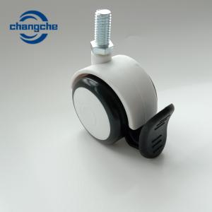 Quality Custom Thermoplastic Rubber Hospital Bed Caster Wheels 5 Inch wholesale