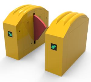 Quality 304 Stainless Steel Retractable Flap Barrier Turnstile Bidirectional wholesale