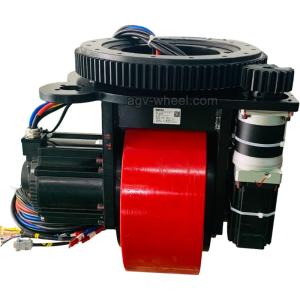 Quality 5000W Heavy Duty AGV Drive Wheels DC Motor Mobile Robot Wheels 400cm wholesale