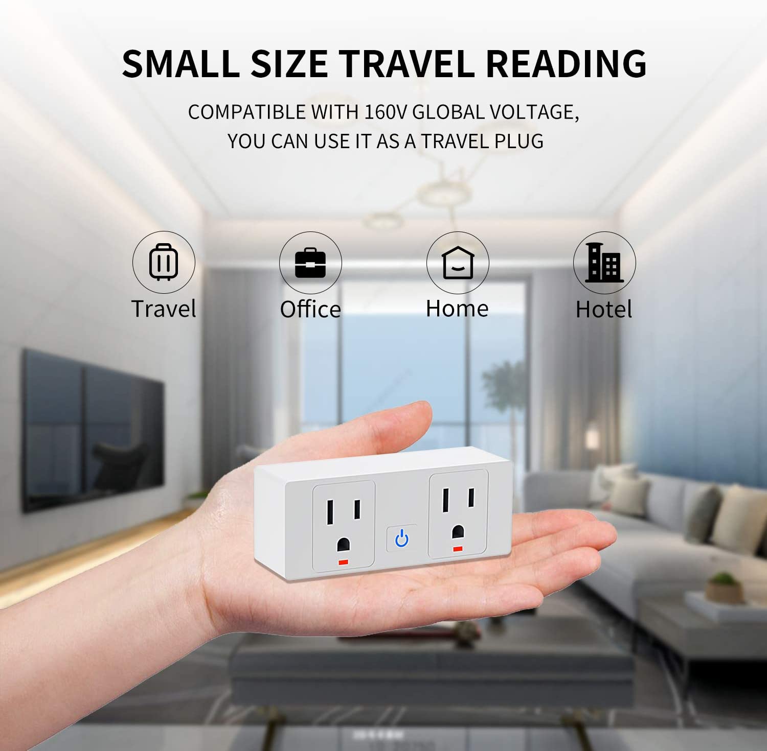 US Tuya Smart Plug Socket 10A 120V
