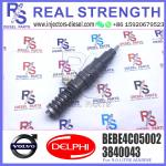 injector common rail injector 889498 BEBE4C05001 BEBE4C05002 For 9.0 LITRE