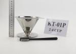 Permanent Paperless Stainless Steel Pour Over Coffee Filter For Home