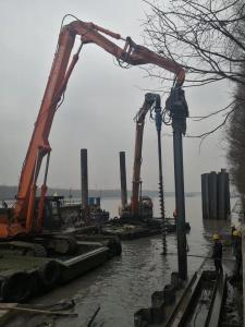 Quality 3200rpm Offshore Hydraulic Pile Driver Vibro Hammer Machine wholesale