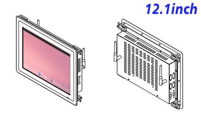 12.1-Inch Embedded Android Screen for Medical Panels and Smart Terminals