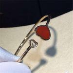 Chopard diamonds of love bracelet 18kt gold with yellow gold or white gold