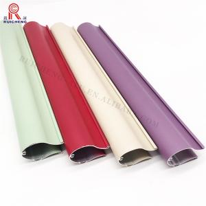 Quality 6063 Aluminium Curtain Track Gliders 2.0mm Thickness 12.5mm Height wholesale