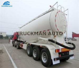 Quality 3 Axles 50 Tons Cement Bulk Carrier Truck Optional Volume Quick Loading Unloading wholesale