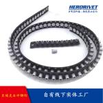 Steel material self piercing rivet fastener