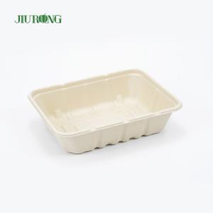 Quality Recycled Waterproof Bagasse Food Packaging Biodegradable Paper Box OEM ODM wholesale