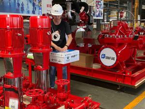 Quality Metro Stations Fire Jockey Pump 1000GPM Capacity With ISO/CCCF Certification wholesale